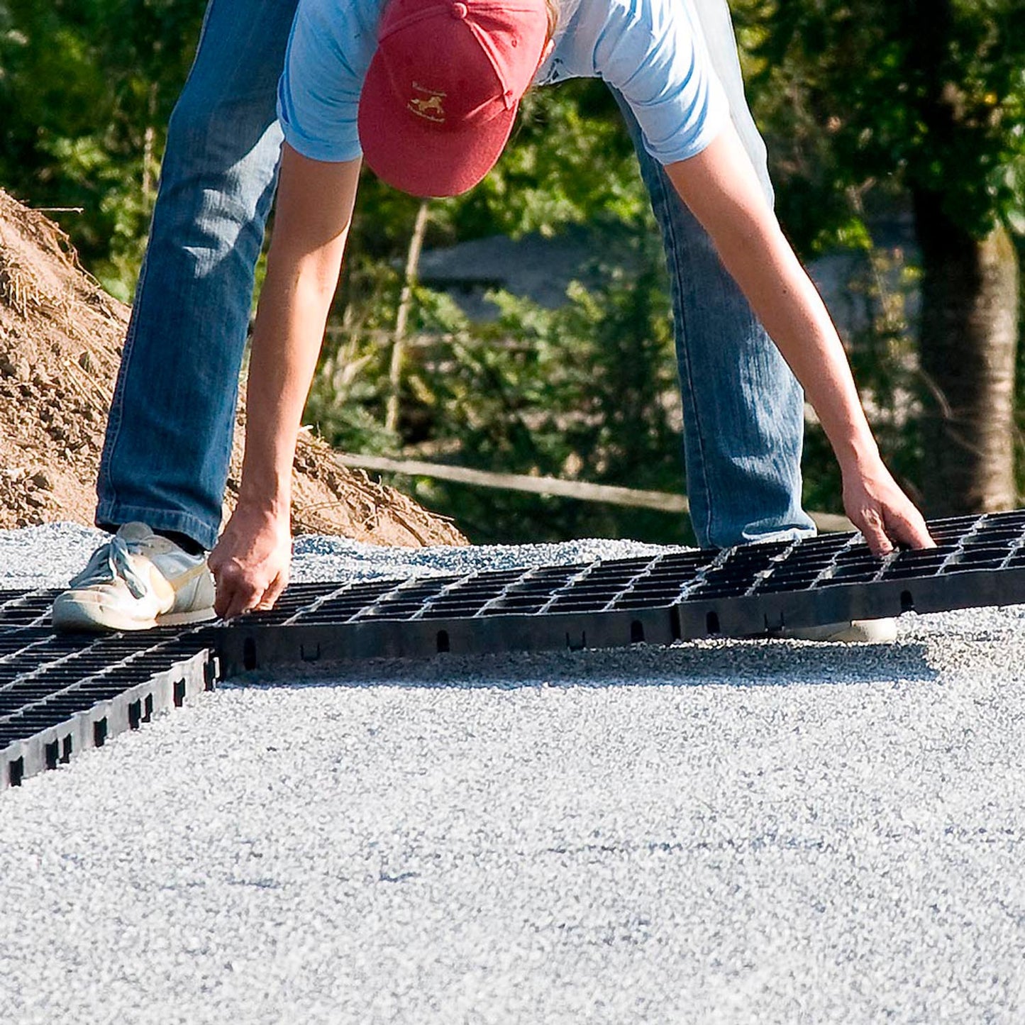 Paddockplatte - ProGrid RG 40 - 1 m² entspricht 4 Platten 50x50x4 cm