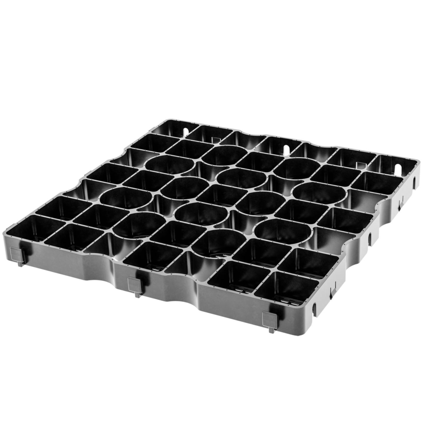 Paddockplatte ProGrid SG40 Spider - Verlegung ohne Unterbau möglich.