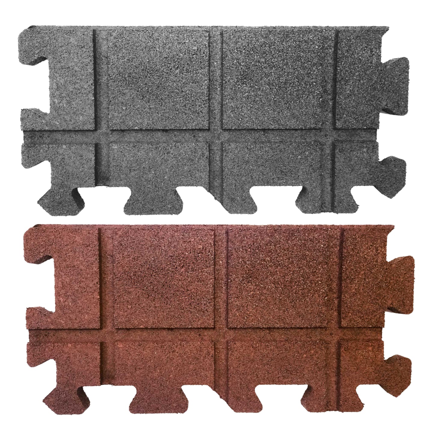 Seite für Quadrat Stallmatte in rotbraun oder grau - Preis / Stück