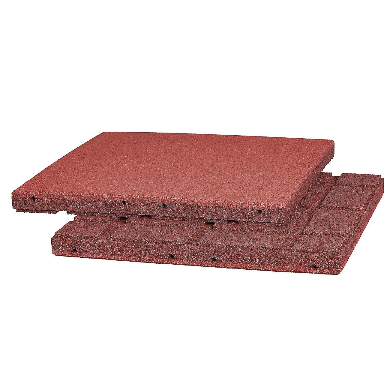 Komfort Stall- und Boxenmatte, rotbraun, 1m² entspricht 4 Platten mit je 50x50x4cm