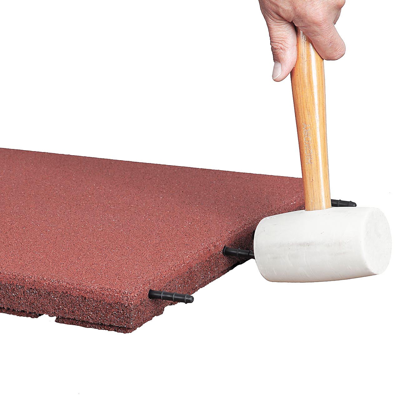 Komfort Stall- und Boxenmatte, rotbraun, 1m² entspricht 4 Platten mit je 50x50x4cm