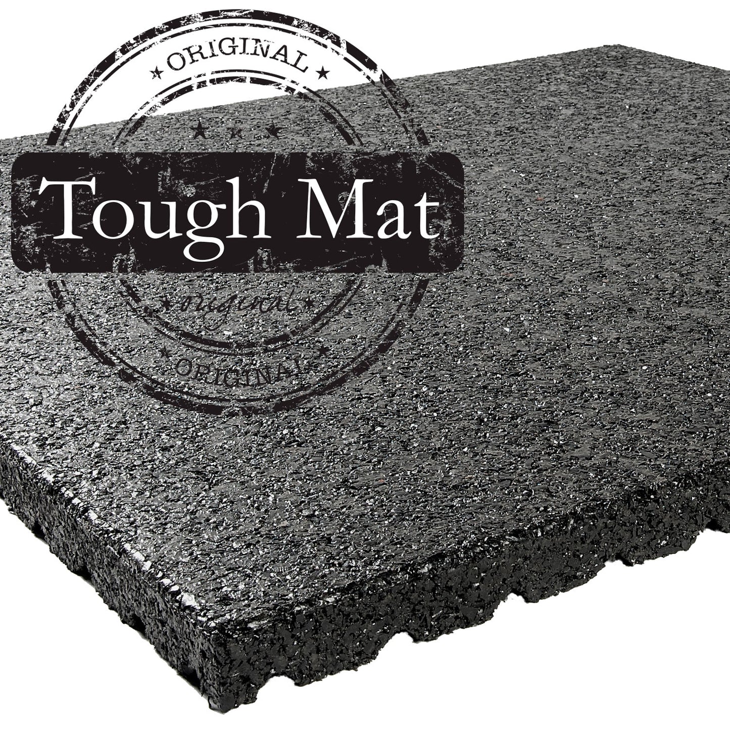 Tough Mat, Gummigranulat Stallmatte, schwarz, 100x100x4cm