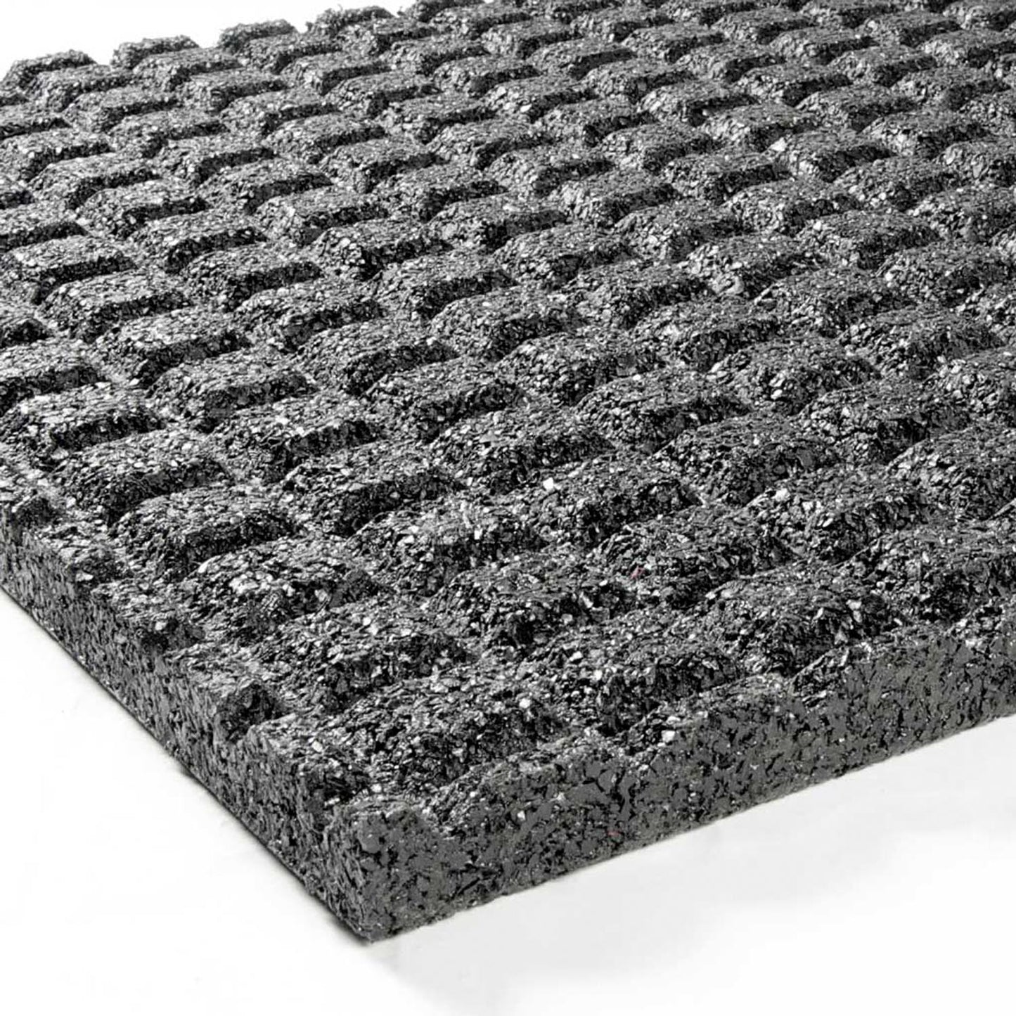 Tough Mat, Gummigranulat Stallmatte, schwarz, 100x100x4cm