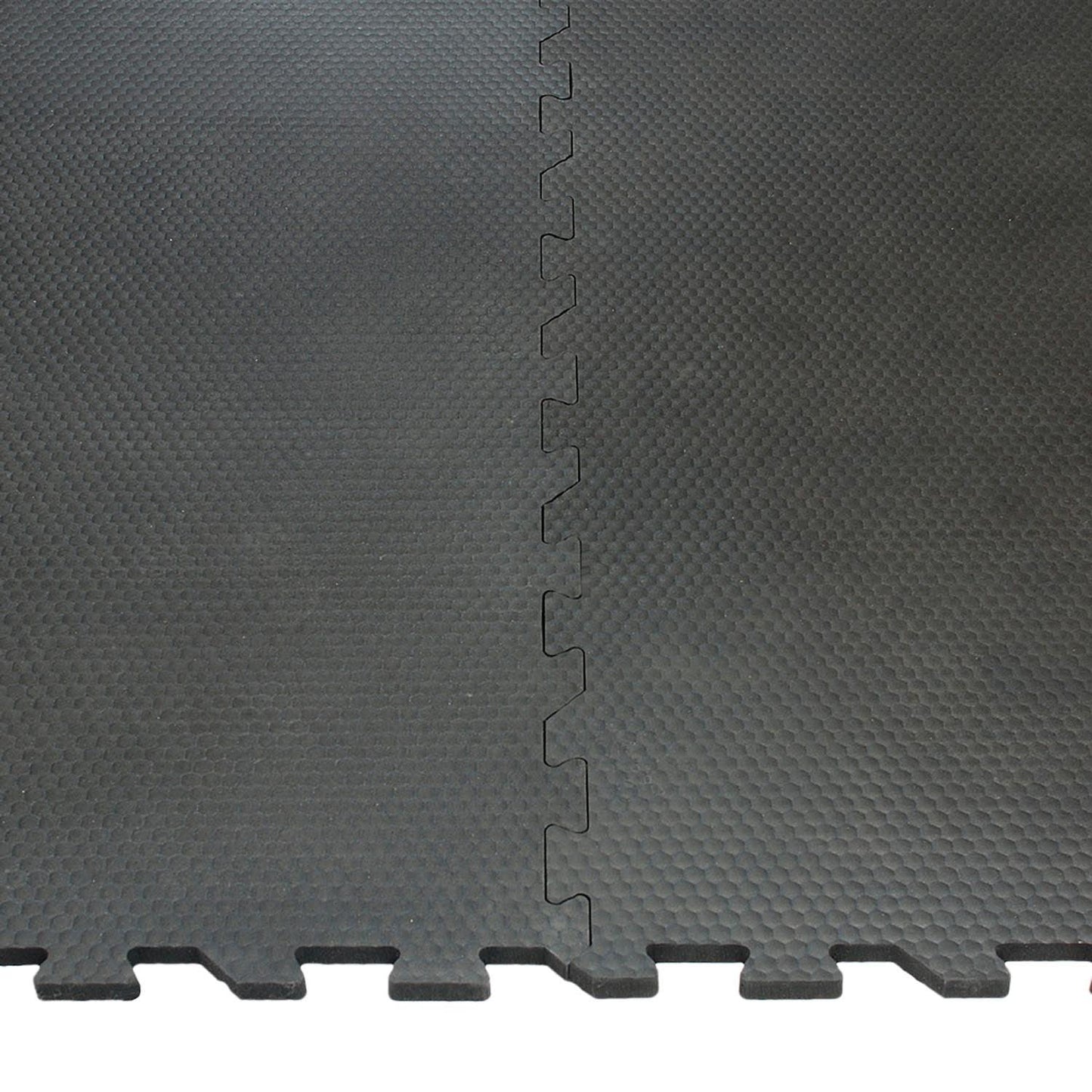 Puzzle Boxenmatte aus Vollgummi, schwarz, 116x78x1,8 cm