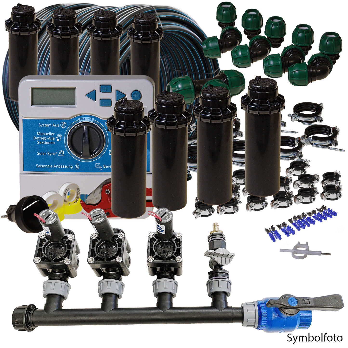 Wetman Station 2.0 FLEX Paket 2 für 20x40m 1,6 m³ Wasser