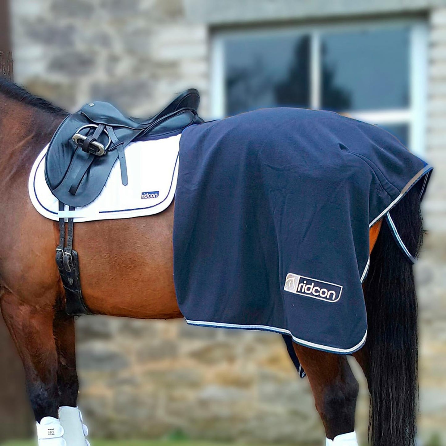 Ridcon Fleece-Abschwitzdecke