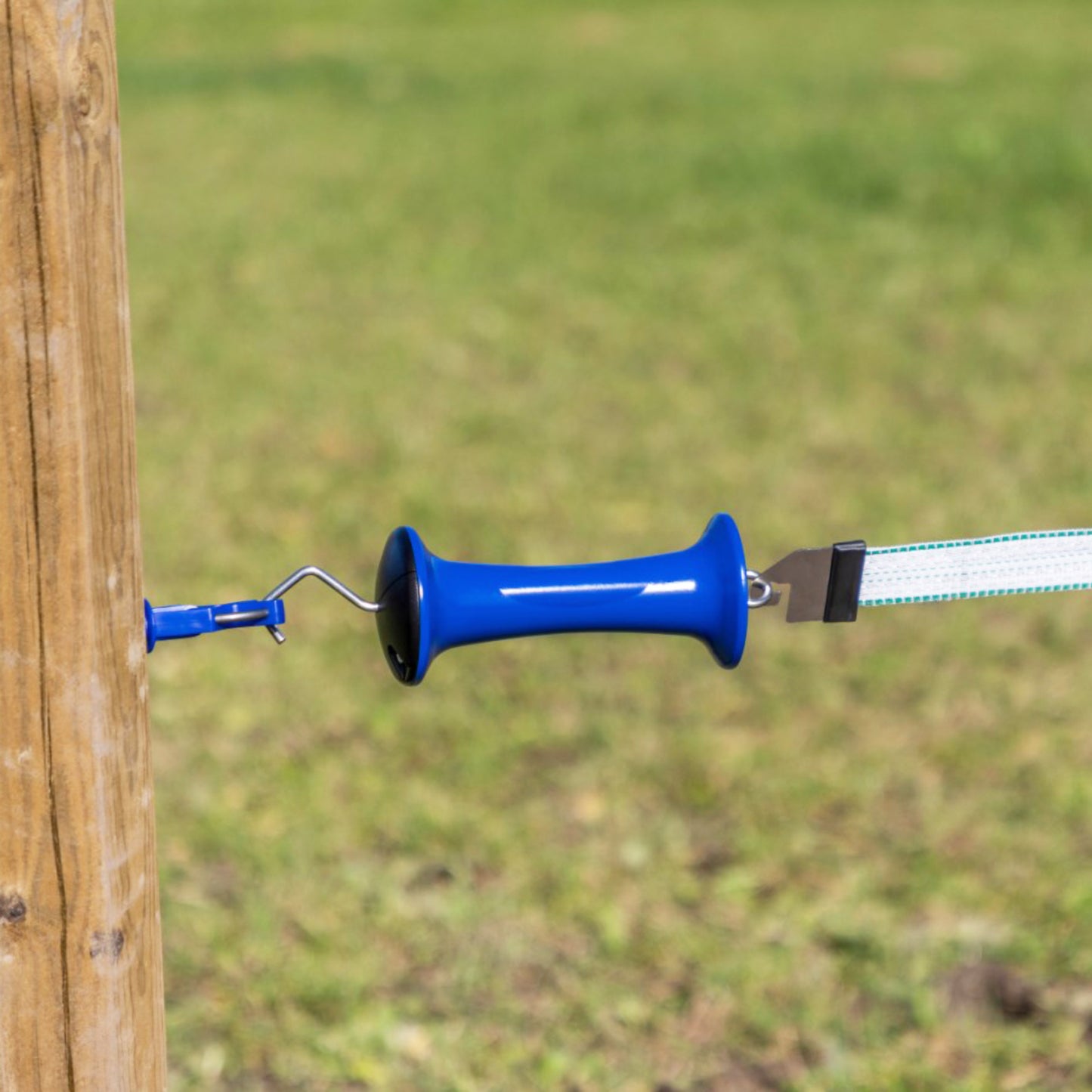 Torgriff Premium mit Litzclip Bandanschluss 40 mm, blau