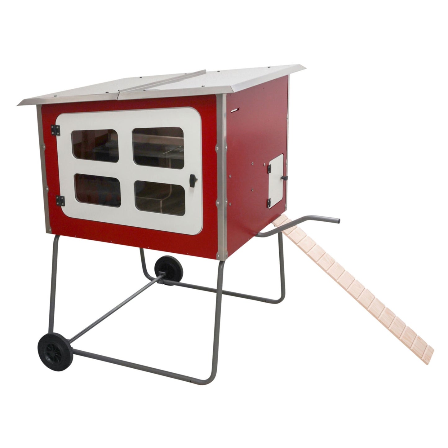 Mobile Coop Hühnerstall aus Holz