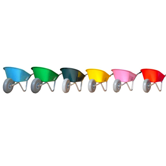 Kinderschubkarre in verschiedenen Farben