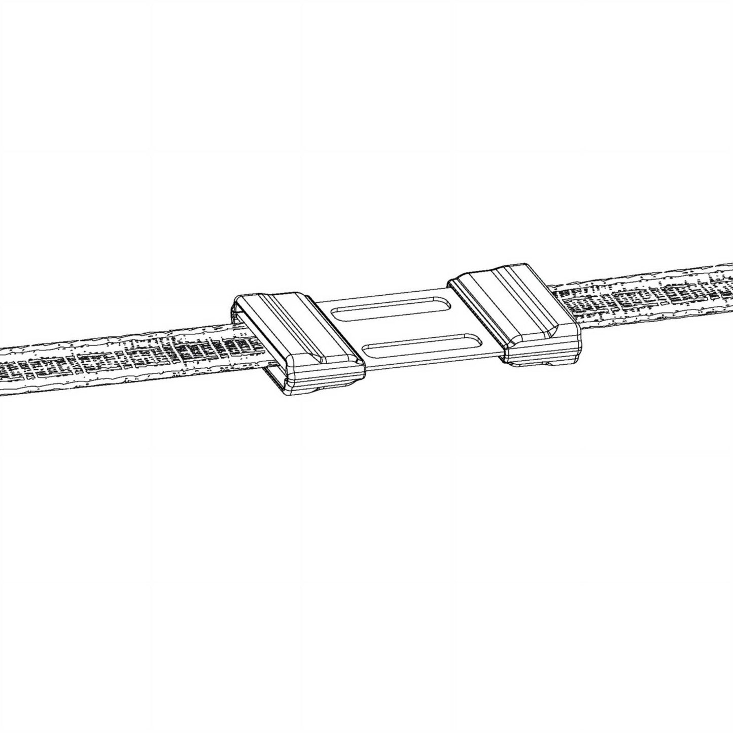 Litzclip Bandverbinder für Band 20mm - 5 Stück / Pack
