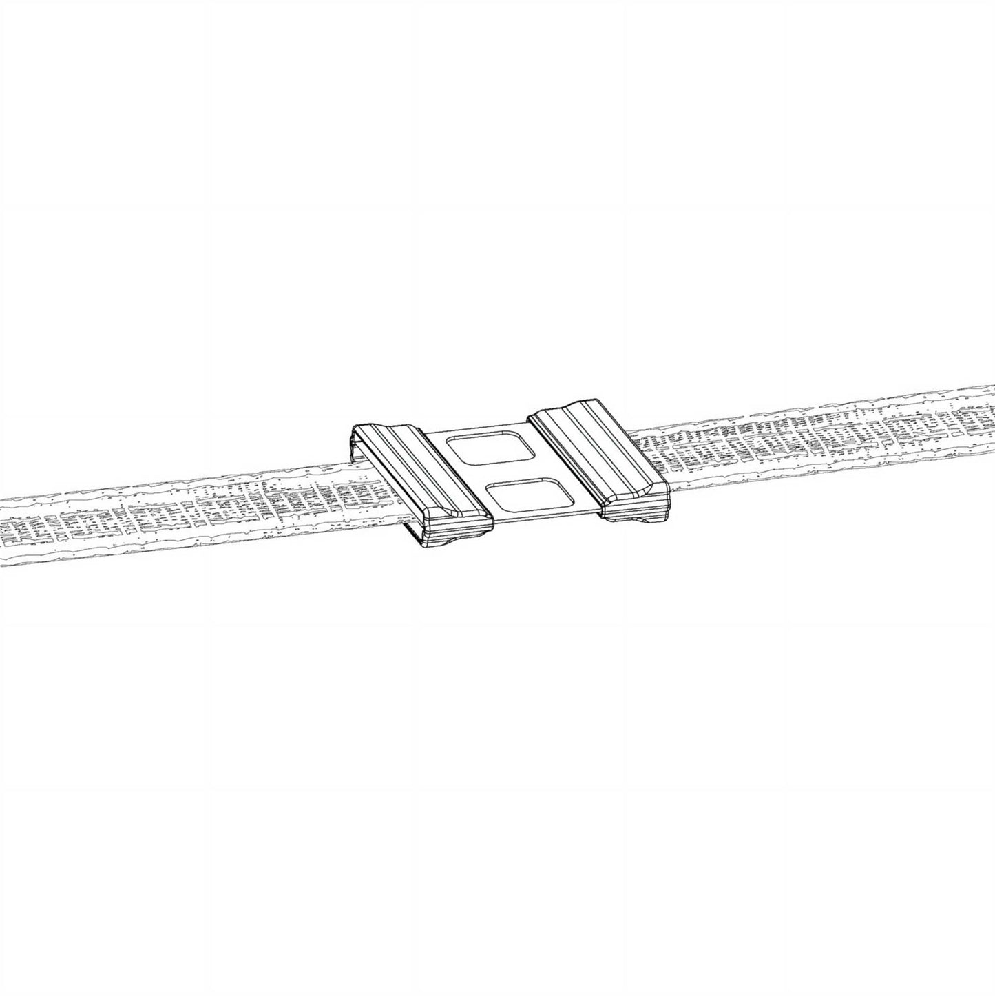 Litzclip Bandverbinder für Band 40mm - 5 Stück / Pack