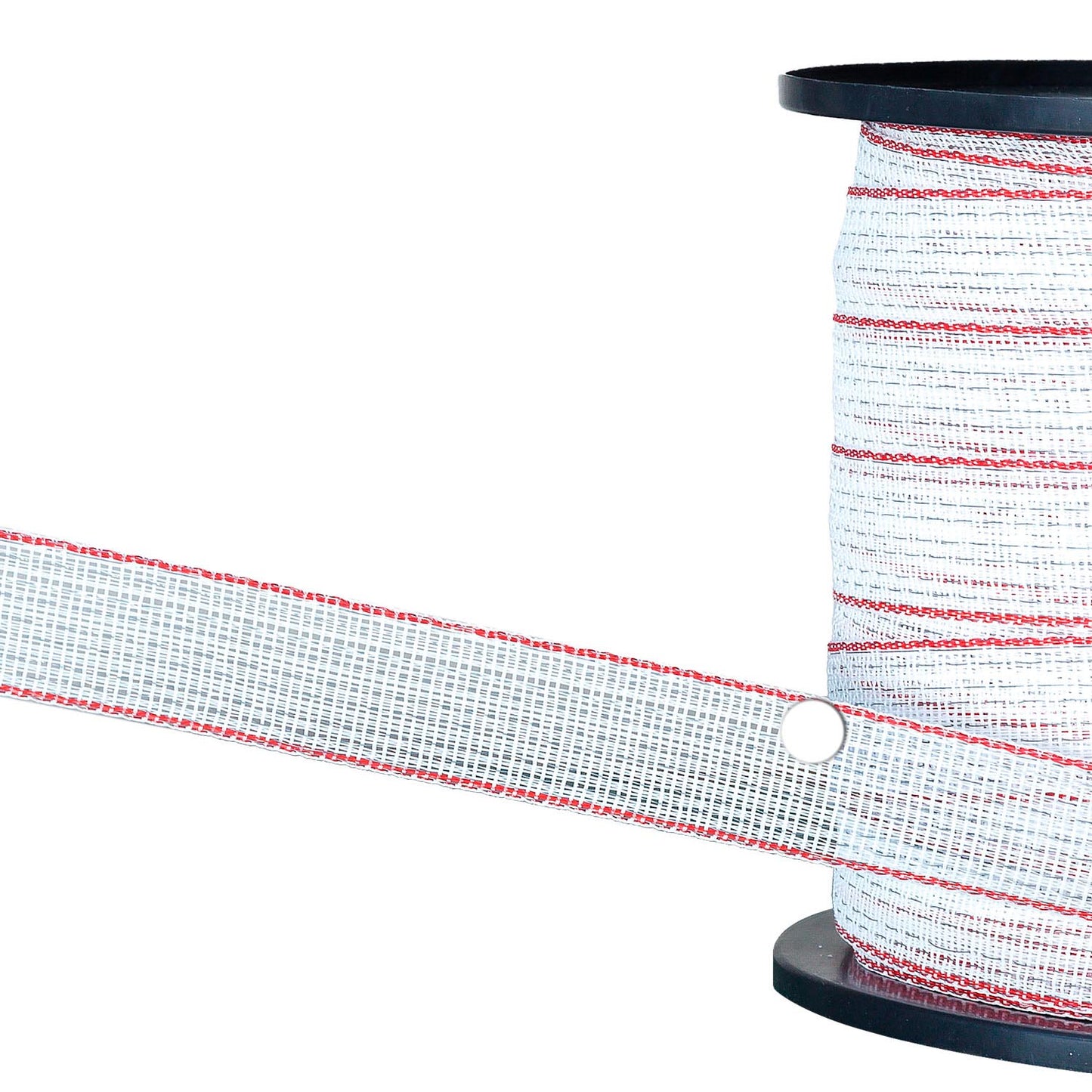 Hammerline Weidezaunband weiß/rot– 200m, 40 mm