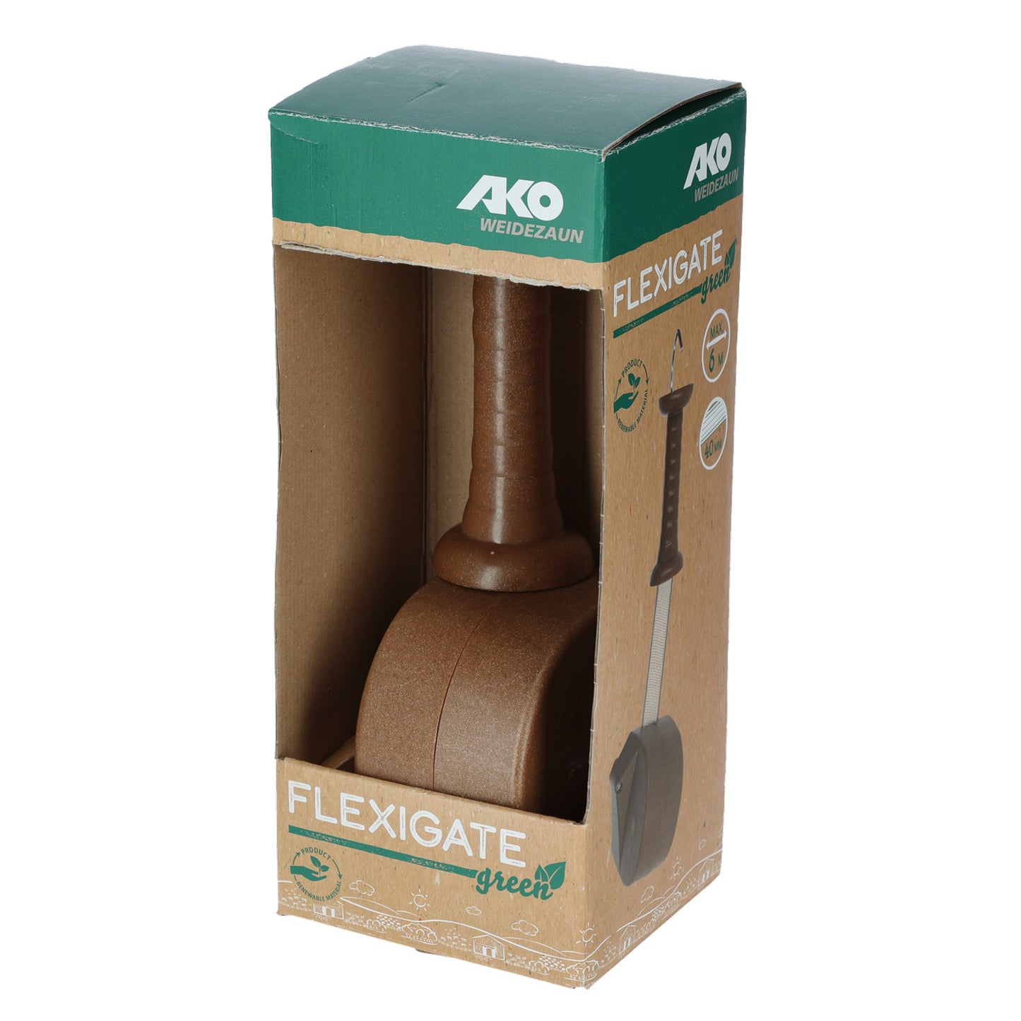 AKO Premium FLEXIGATE green Tor-Set 6m, 40mm Band