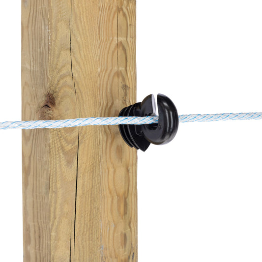 Weidezaunseil PlatinumLine 200 m - weiß/blau