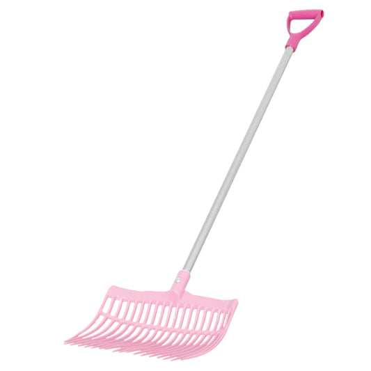 Ersatzstiel für Mistgabel mit Griff in verschiedenen Farben