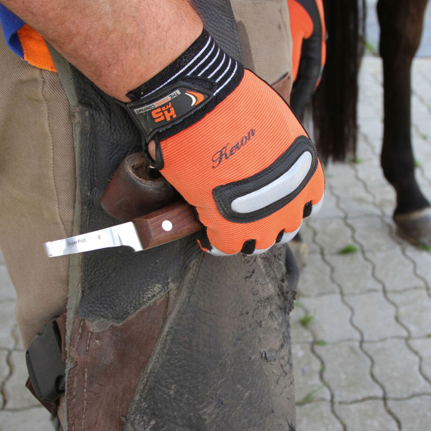 Huf- und Klauenmesser SuperProfi einschneidig links