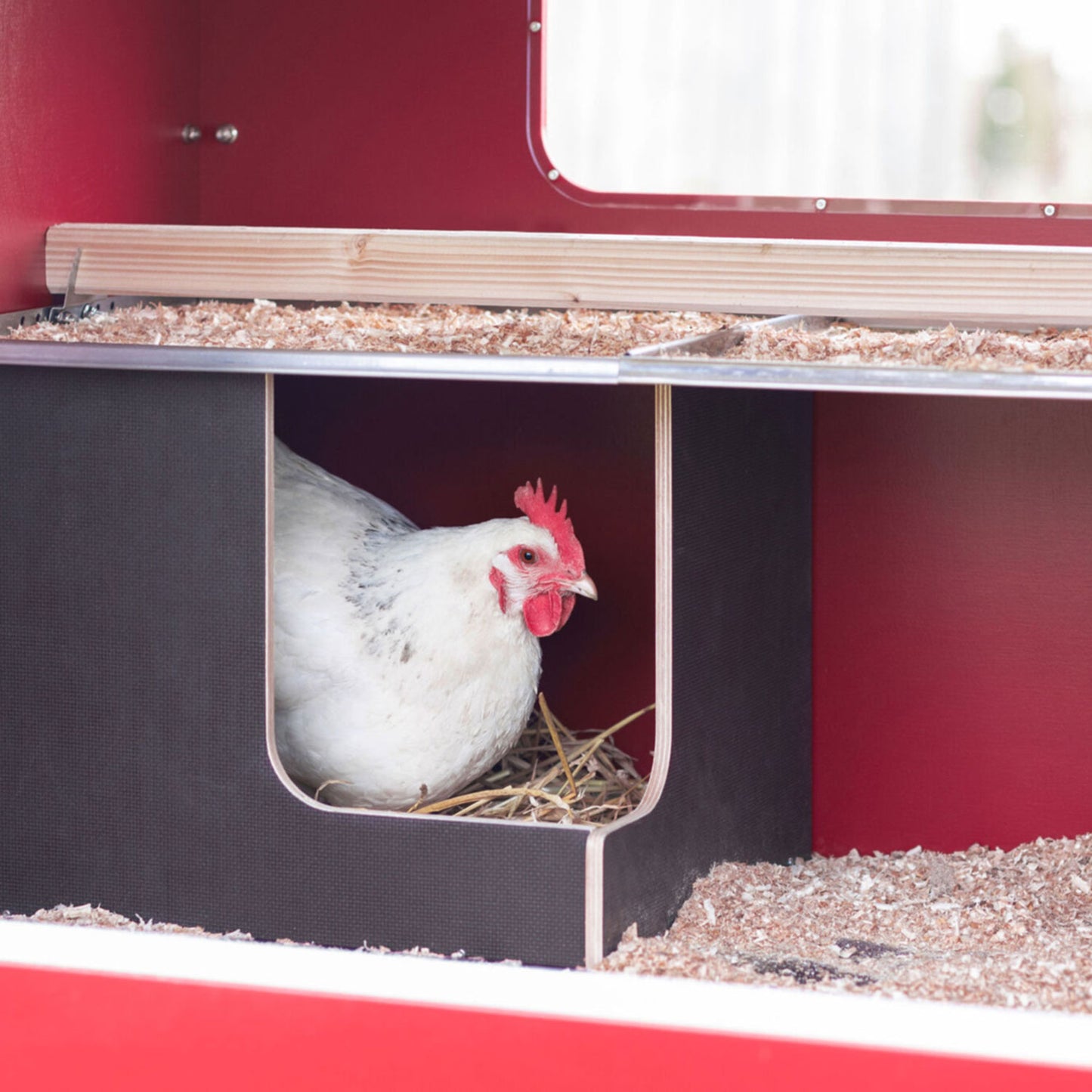 Mobile Coop Hühnerstall aus Holz