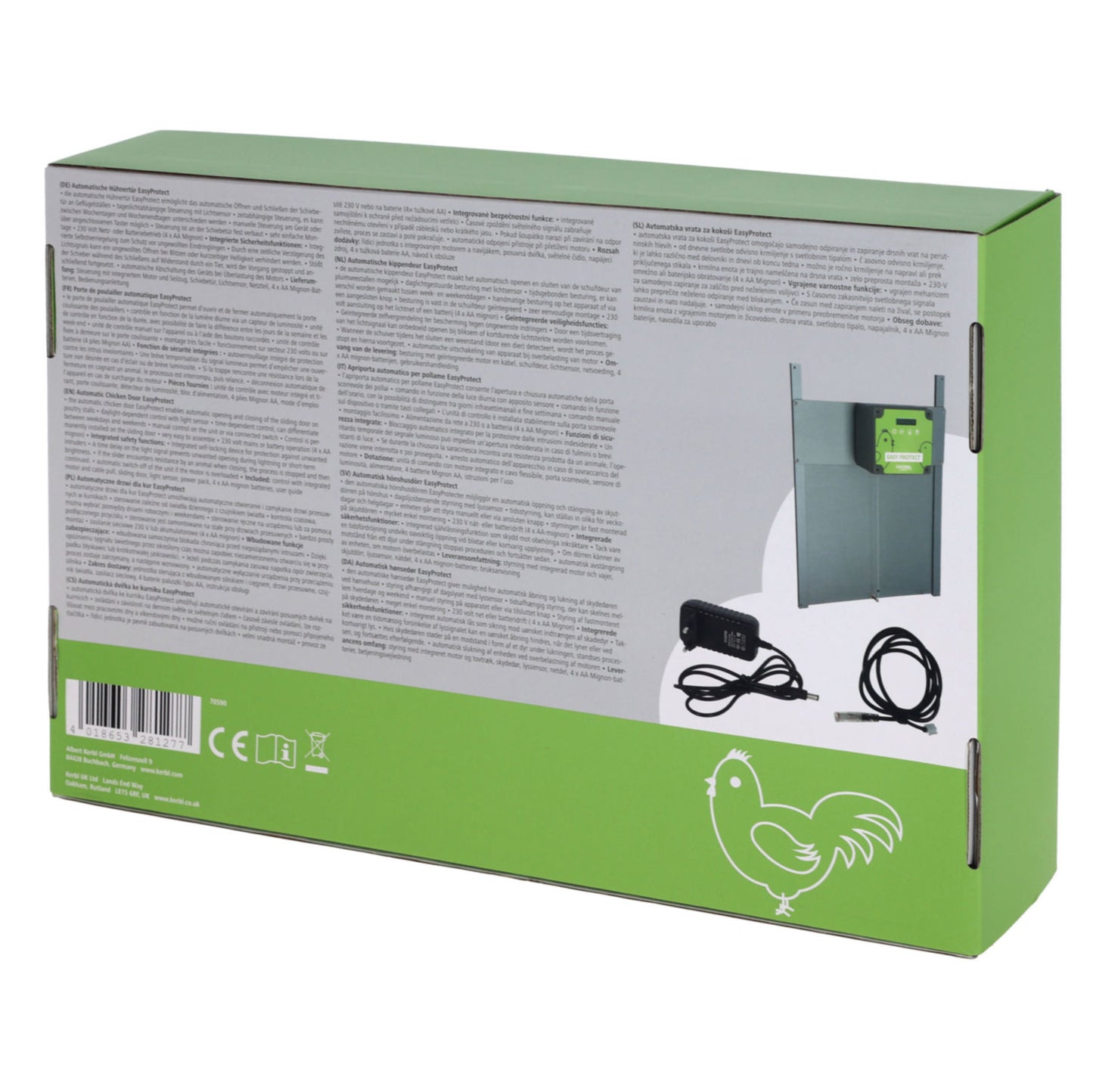 Automatische Hühnertür Easy Protect Set