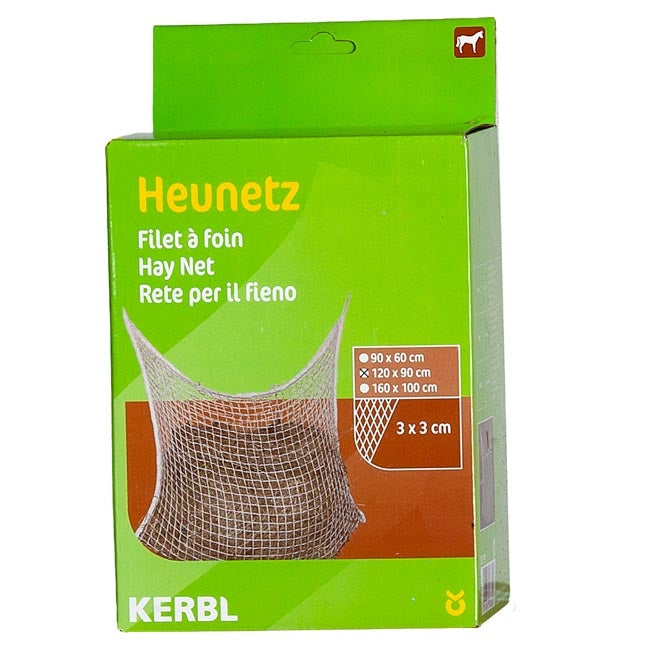 Heunetz mit engen Maschen in der Farbe weiß in verschiedenen Größen