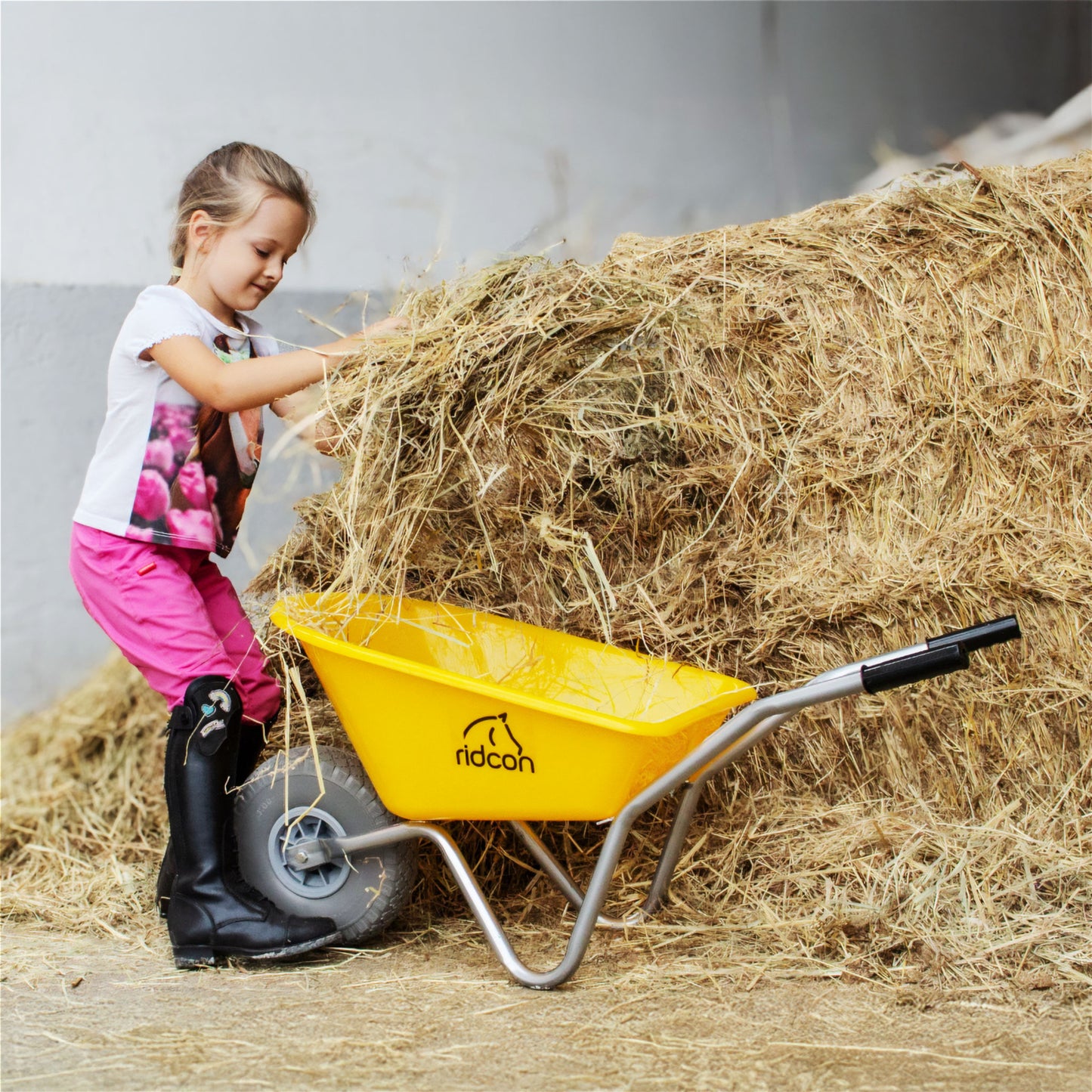 Kinderschubkarre in verschiedenen Farben