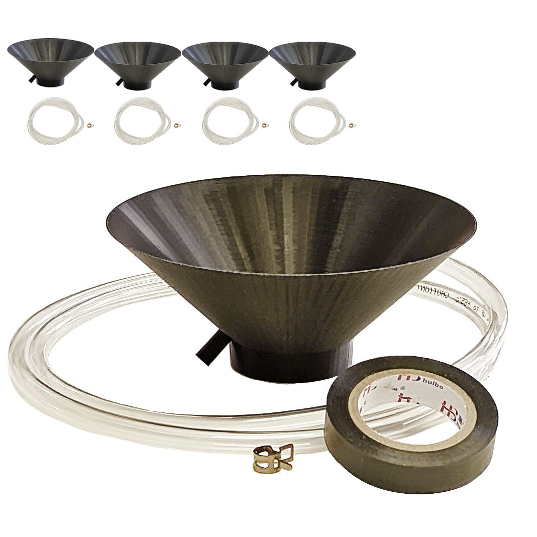 Wasserstopp Trichter für Wetman 4er Set