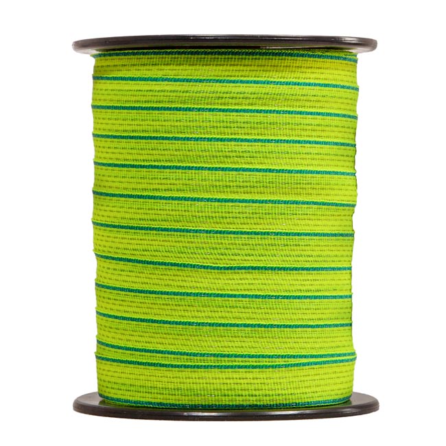 Weidezaunband neongelb/blau – 200m, 30mm