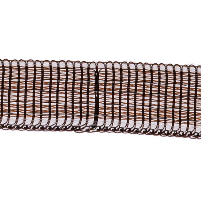 ExclusivLINE Elektro-Band 2 cm braun/weiß - 200m