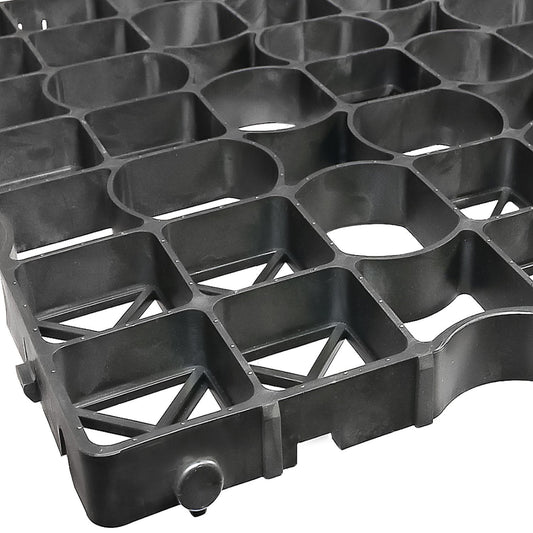 Reitplatzmatte ProGrid RG30 ,  schwarz, 1 m² entspricht 4 Platten 50x50x3 cm