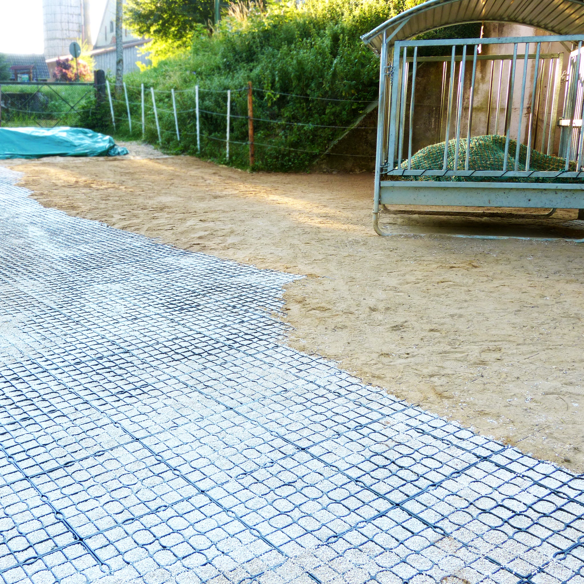 Paddockplatte - ProGrid RG 40 - 1m² entspricht 4 Platten 50x50x4cm