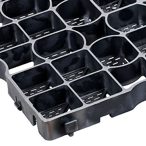 Paddockplatte ProGrid SG40 Spider - Verlegung ohne Unterbau möglich.