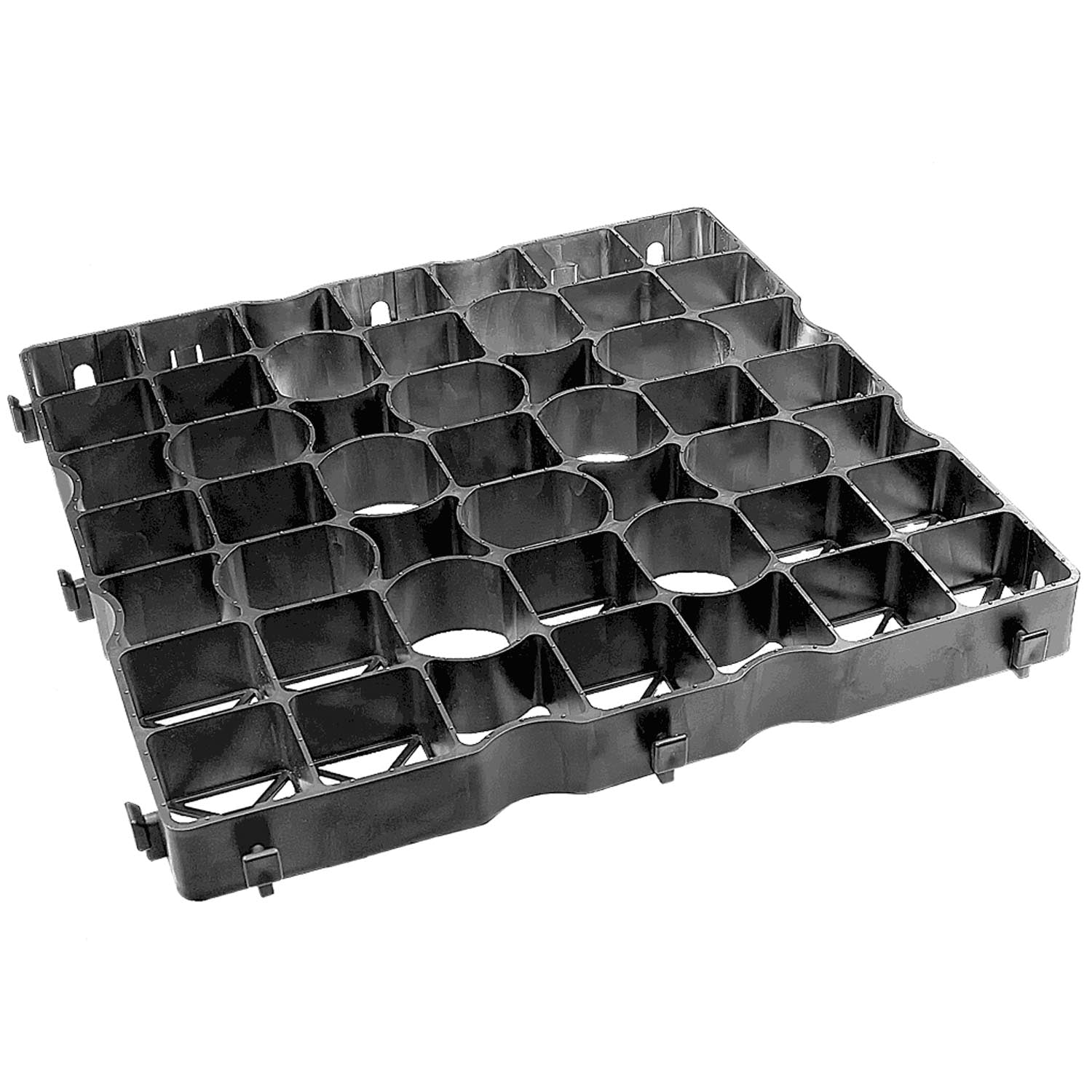 ProGrid RG 50, schwarz - 1m² entspricht 4 Platten 50x50x5cm