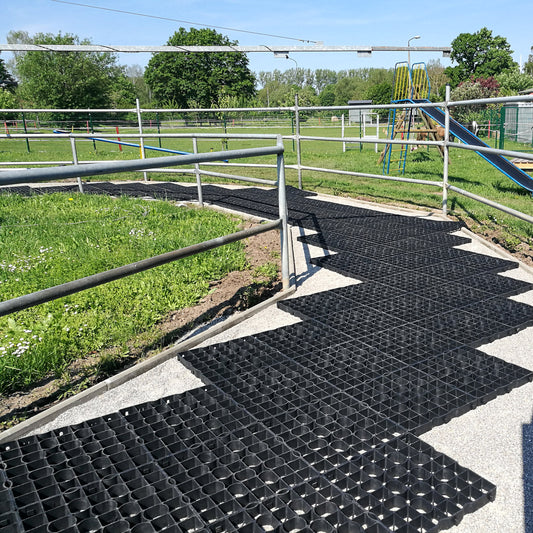 ProGrid RG 50, schwarz - 1 m² entspricht 4 Platten 50x50x5 cm