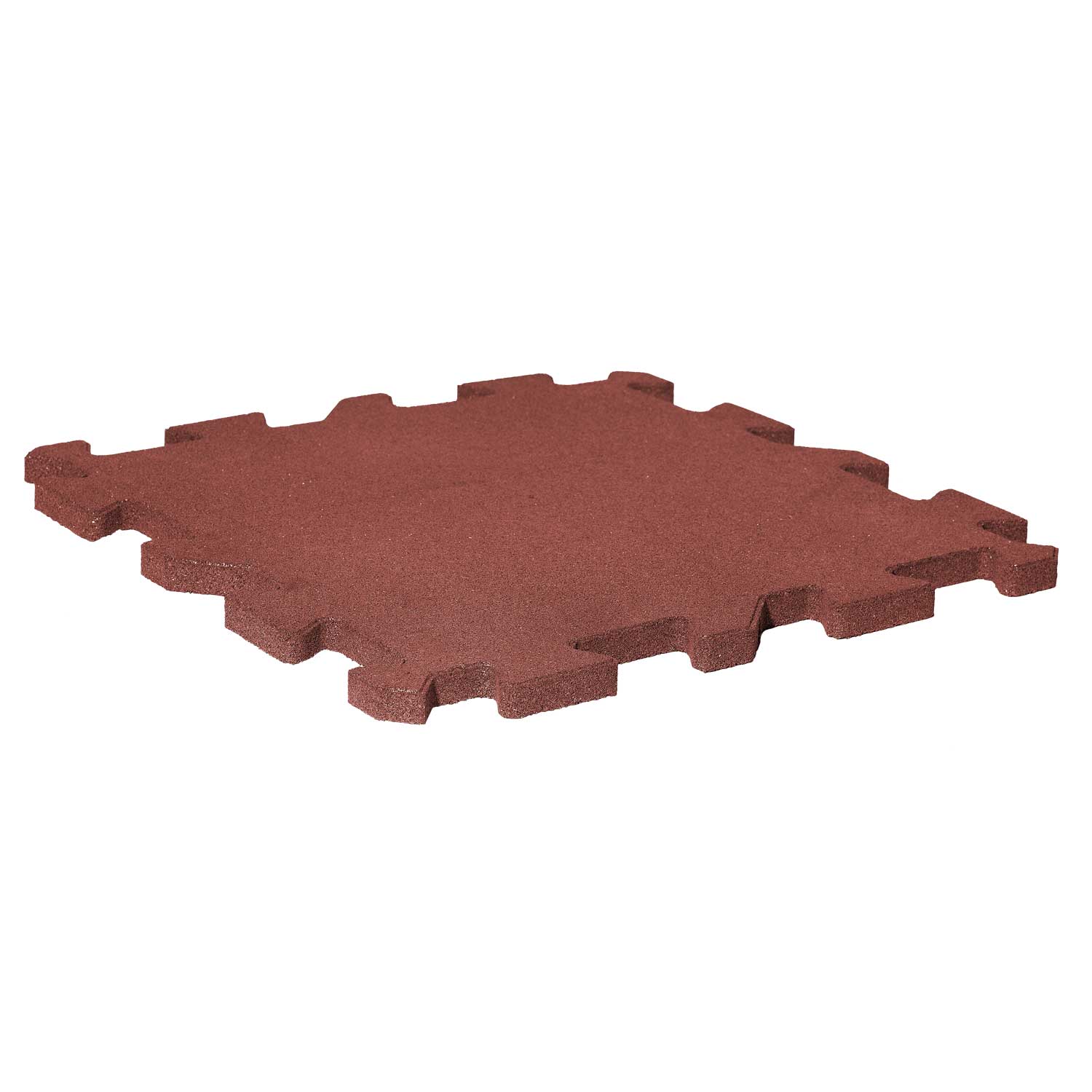 Gummi-Quadratmatte in rotbraun oder grau - 1m² entspricht 4 Platten 50x50cm