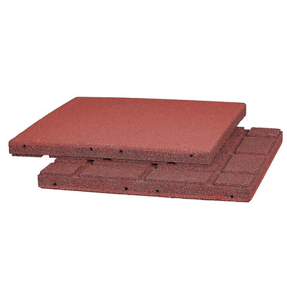 Komfort Stall- und Boxenmatte, rotbraun, 1m² entspricht 4 Platten mit je 50x50x4cm