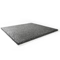 Tough Mat mit Farbfehler, Gummigranulat Stallmatte, schwarz, 100x100cm