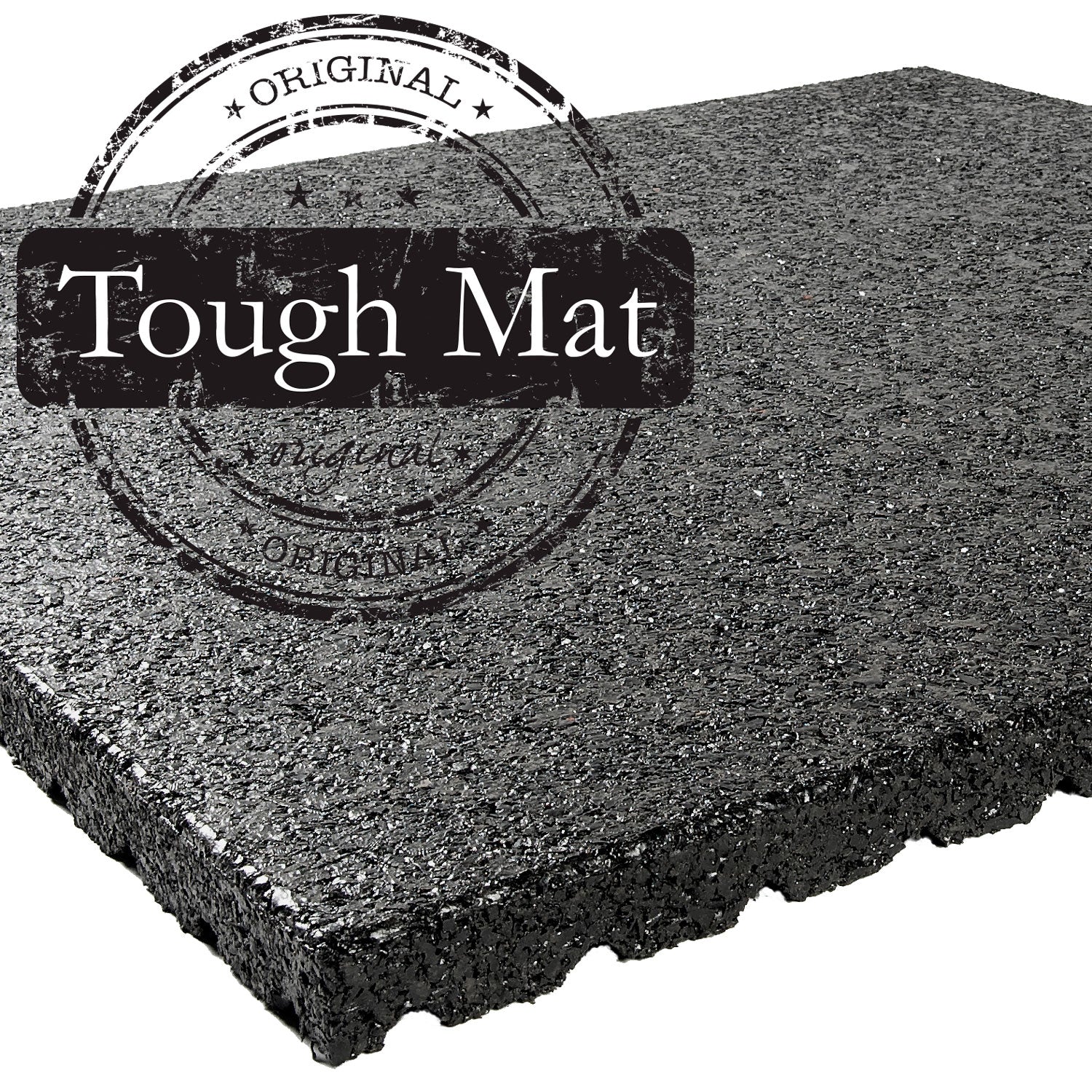 Tough Mat, Gummigranulat Stallmatte, schwarz, 100x100x4cm
