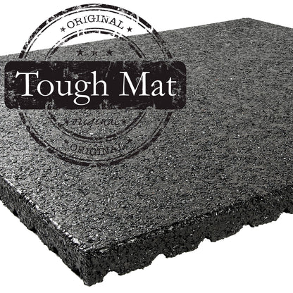 Tough Mat, Gummigranulat Stallmatte, schwarz, 100x100x4cm