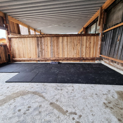 Granumat Komfort Stallmatte, schwarz, 100x100x4cm