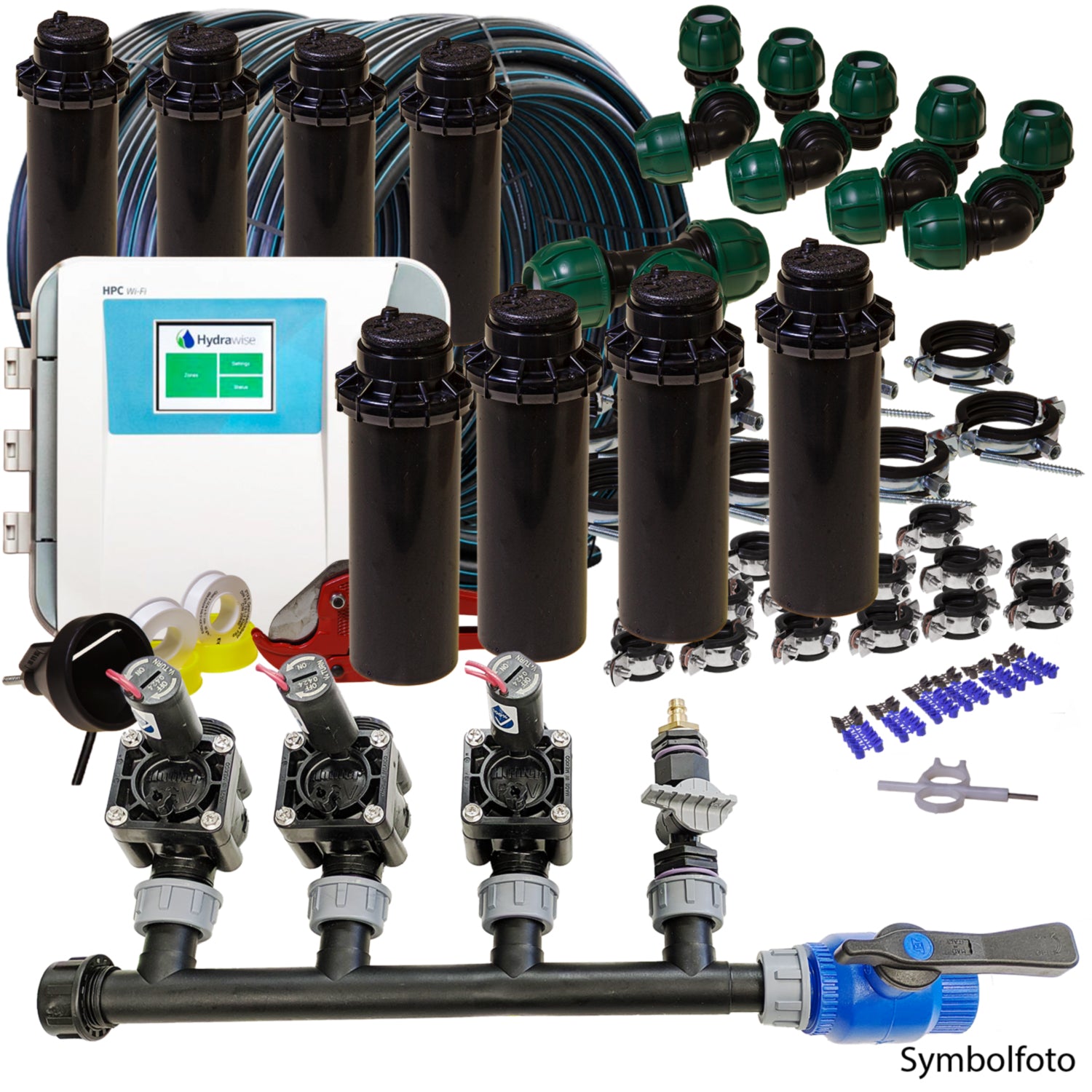 Wetman Station 2.0 FLEX Paket 2 für 20x40m 1,6 m³ Wasser
