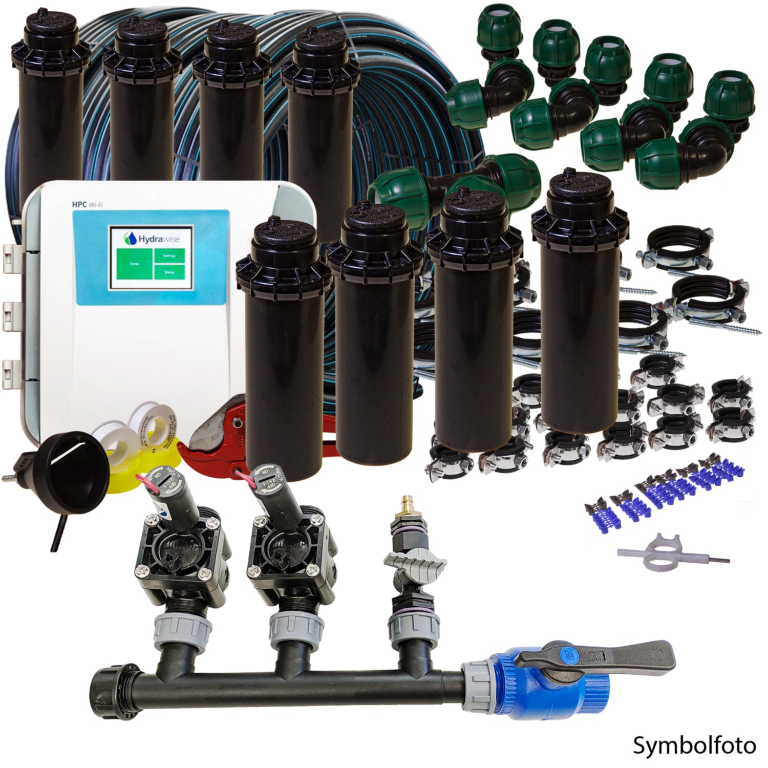 Wetman Station 2.0 FLEX Paket 1 für 20x40m 2,4m³ Wasser