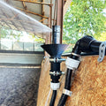 Wasserstopp Trichter für Wetman, Farbe: Schwarz