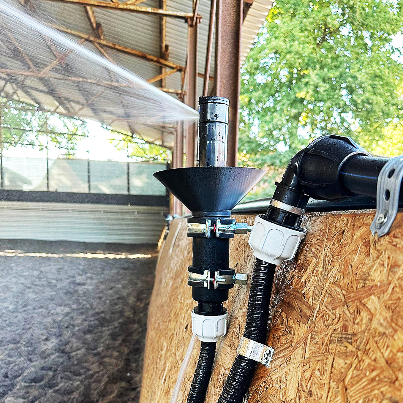 Wasserstopp Trichter für Wetman