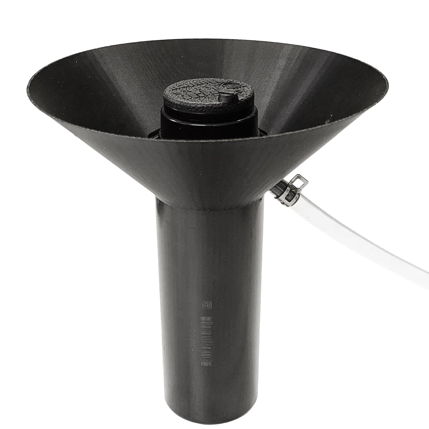 Wasserstopp Trichter für Wetman, Farbe: Schwarz