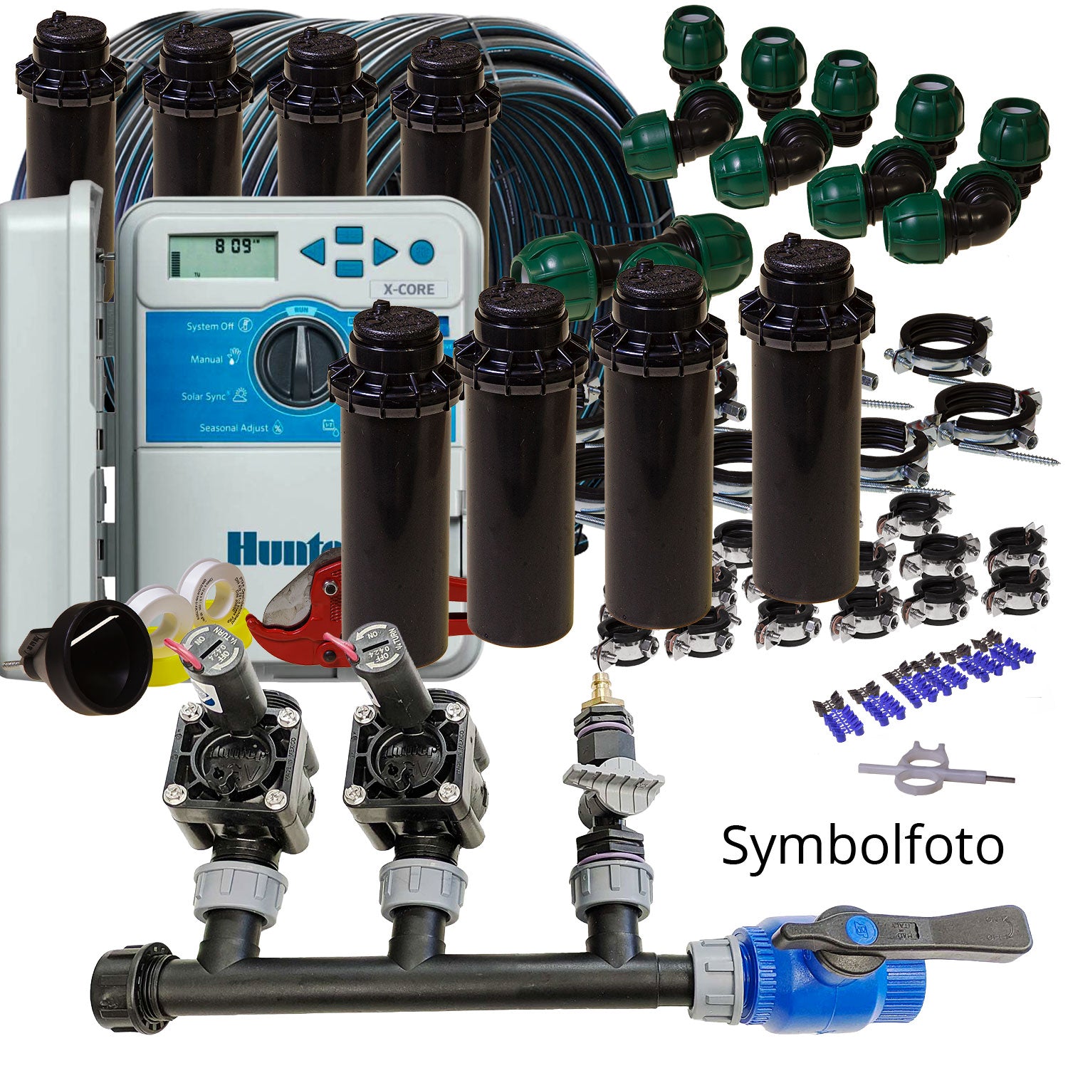 Wetman Station 2.0 FLEX Paket 1 für 20x40m 2,4m³ Wasser