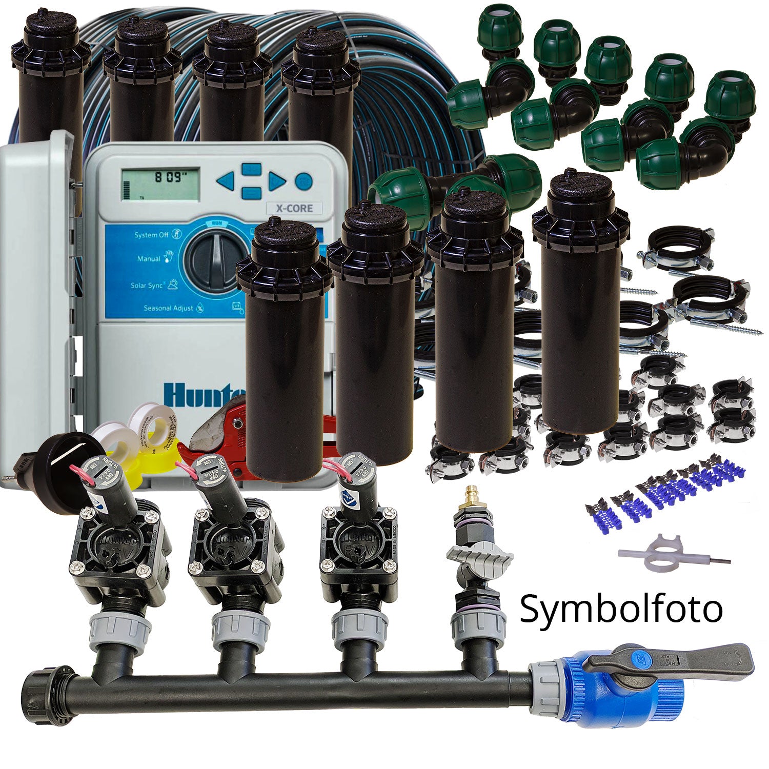 Wetman Station 2.0 FLEX Paket 2 für 20x40m 1,6 m³ Wasser