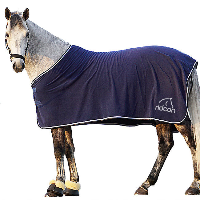 Ridcon Fleece-Abschwitzdecke in versch. Größen, Farbe: Blau