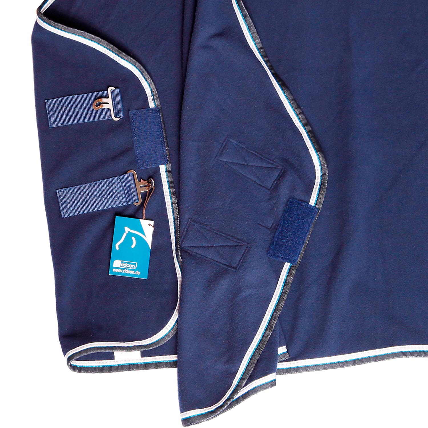 Ridcon Fleece-Abschwitzdecke in versch. Größen, Farbe: Blau