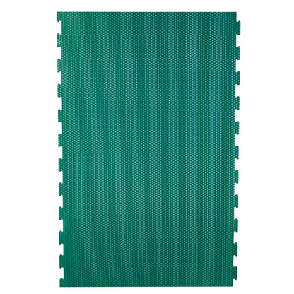 EVA-Stallmatte grün, mit seitlicher Verzahnung - 185x120x2,5 cm