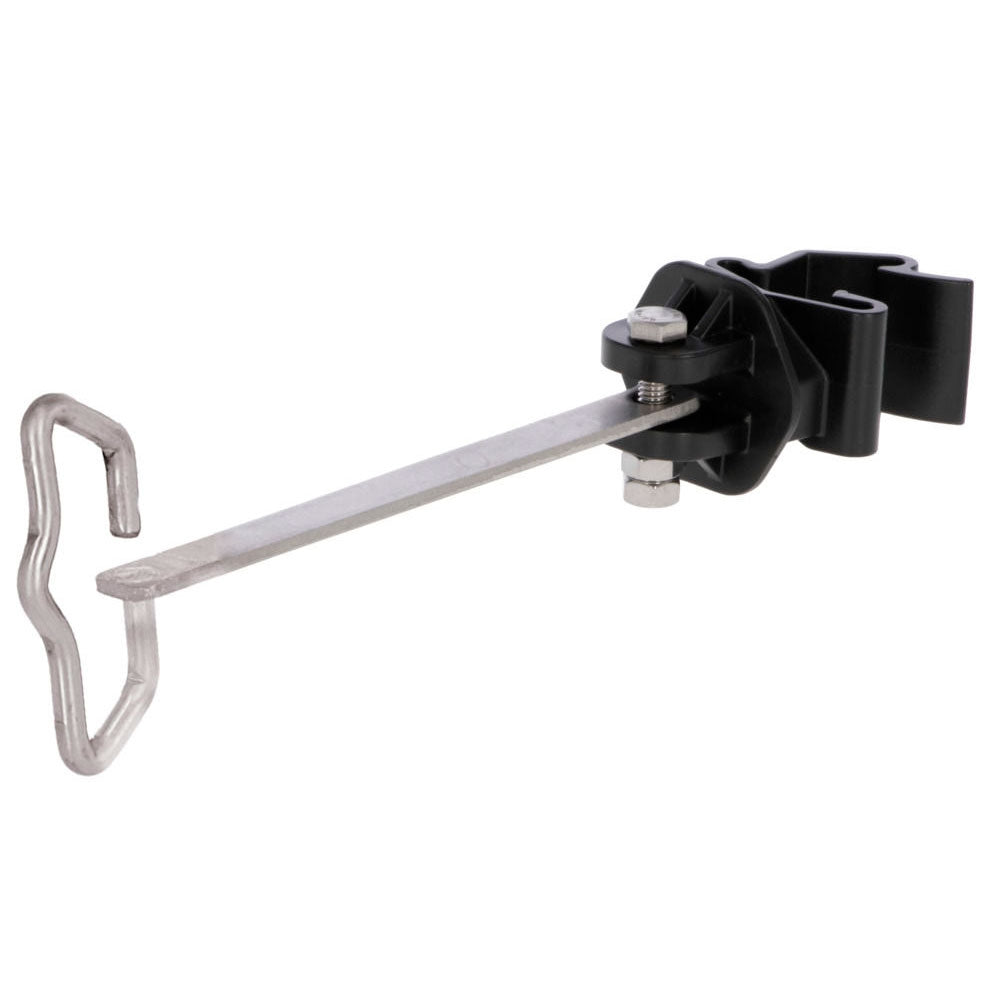 Ecklösung T-Pfosten, 4 er Pack, schwarz