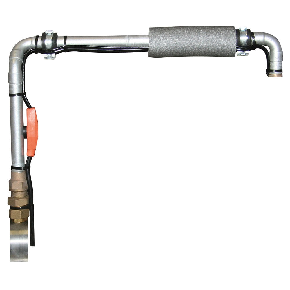 Frostschutz-Heizleitung mit Thermostat, 4 Meter lang